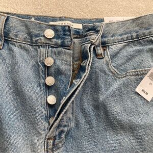 PACSUN high rise straight jeans.   Brand new with tags.